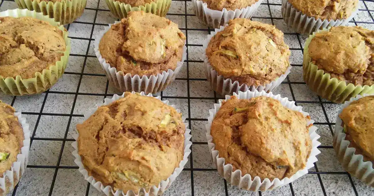 Pumpkin Spice Zucchini Muffins, Gluten-Free recipe